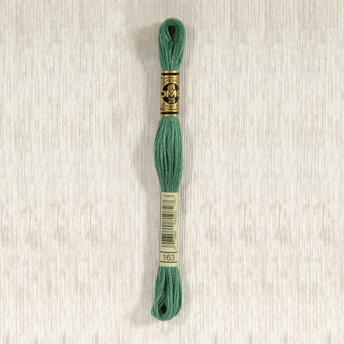 DMC 163 mouline 25 stranded cotton 8 metres