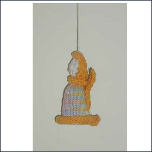 Christmas Angel Ornament knitting pattern