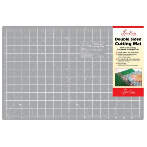 Double Sided Cutting Mat - grey/black