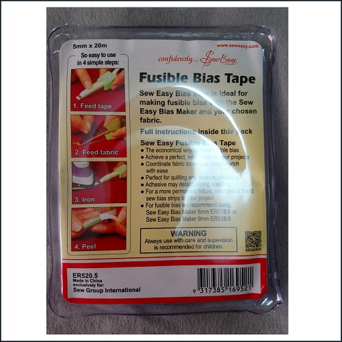 Fusible Bias Tape 5mm wide