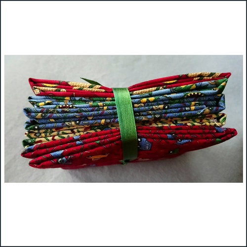 Travel fabric fat quarter pack