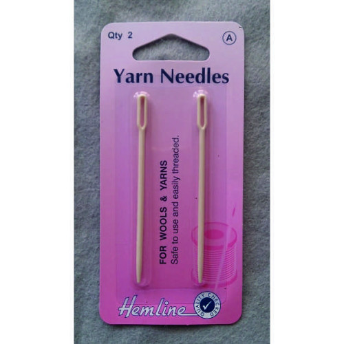 Yarn Needles 2 plastic needles