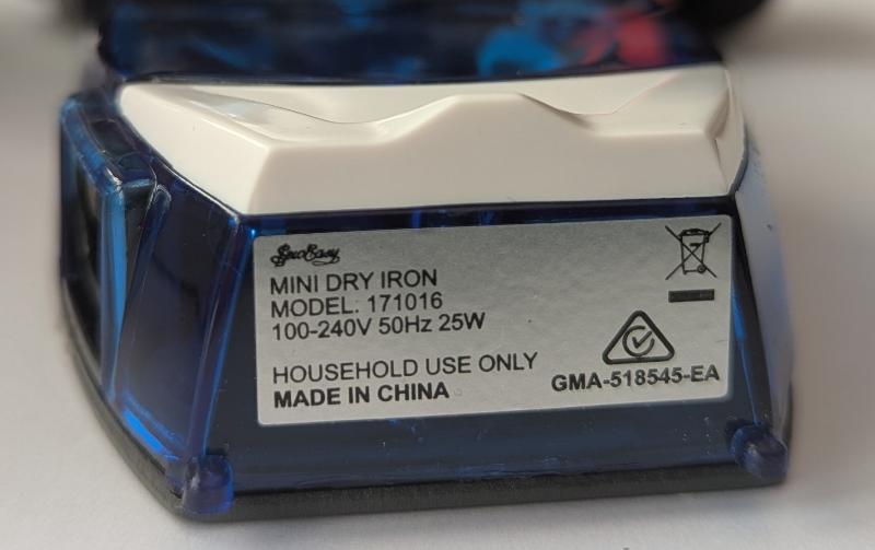 mini iron for craft