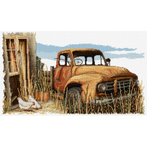 Collecting Rust cross stitch kit or chart from Country Threads