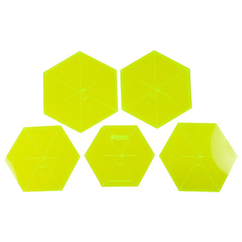 Hexagon Template Set 8.5 inch to10.5 inch
