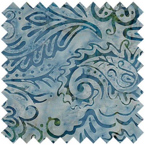 Batik Blues Fabric fat quarter pack from Birch Creative 