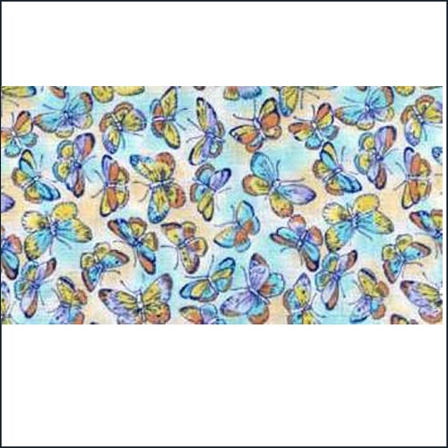 Butterfly Fabric 5 fat quarter bundle