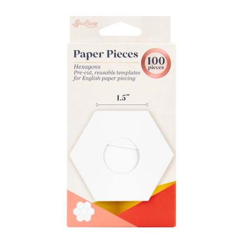 Sew Easy English Paper Pieces - Hexagon 1.5 inch