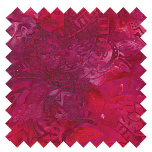 Batik Reds Fabric fat quarter pack from Birch Creative 