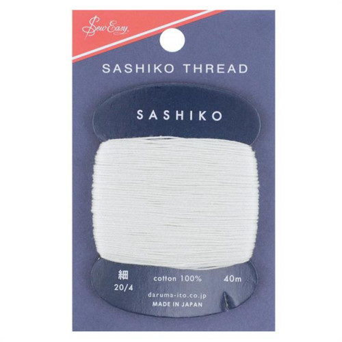 Sashiko Thread - thin 6 color choices